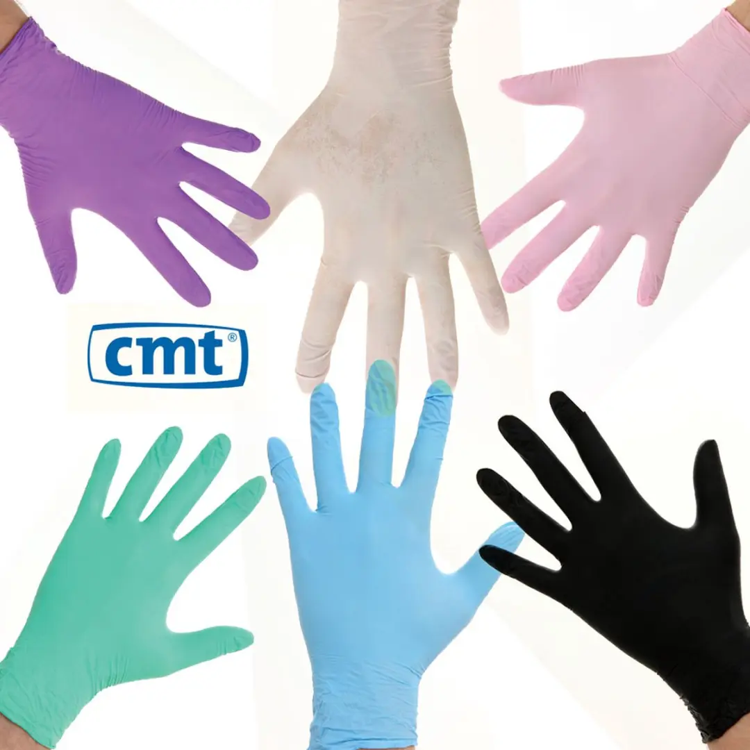 CMT Soft Nitril Handschoenen M - Blauw - 100 Stuks