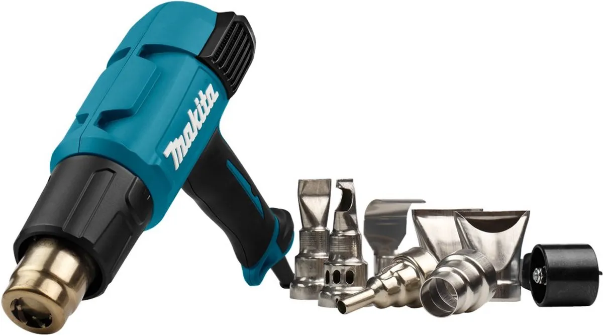 Makita HG6531CK Digitaal Heteluchtpistool 2000W - 650°C