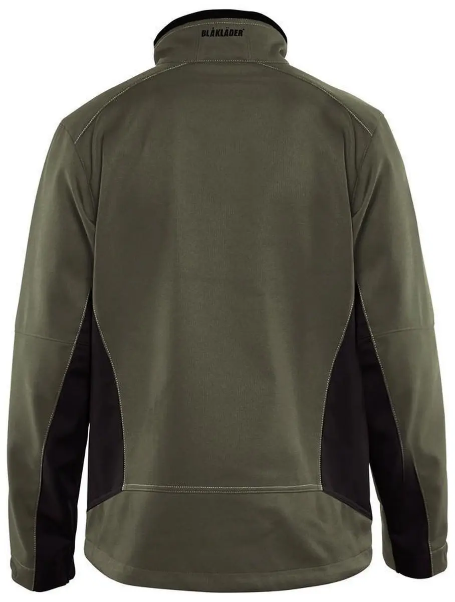 Blåkläder Softshell Jack 4950-2516 - Groen/Zwart S
