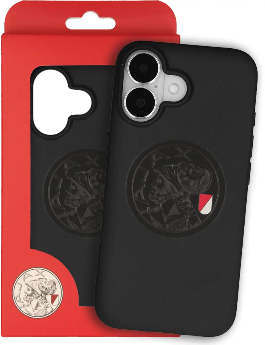 Ajax iPhone 16e Telefoonhoesje - Zwart