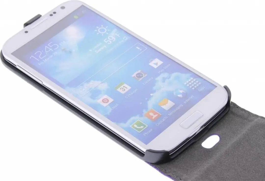 GUESS Samsung Galaxy S4 Studded Collection Flip Case - Goud