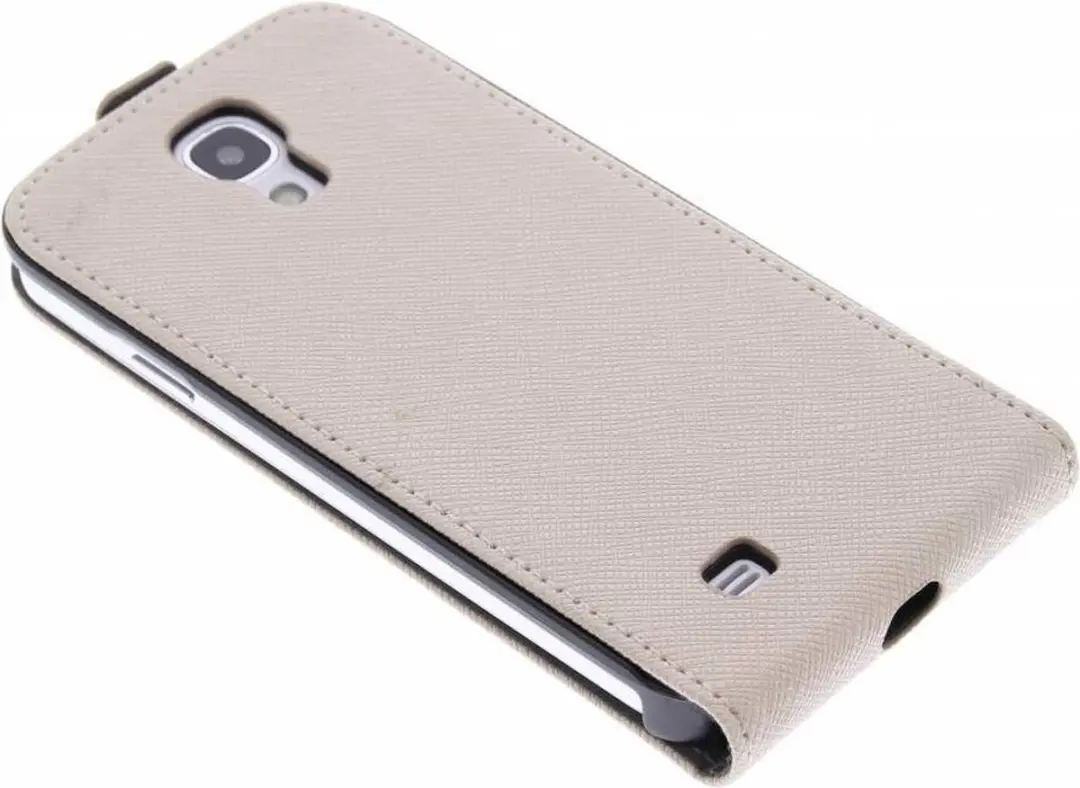 GUESS Samsung Galaxy S4 Studded Collection Flip Case - Goud