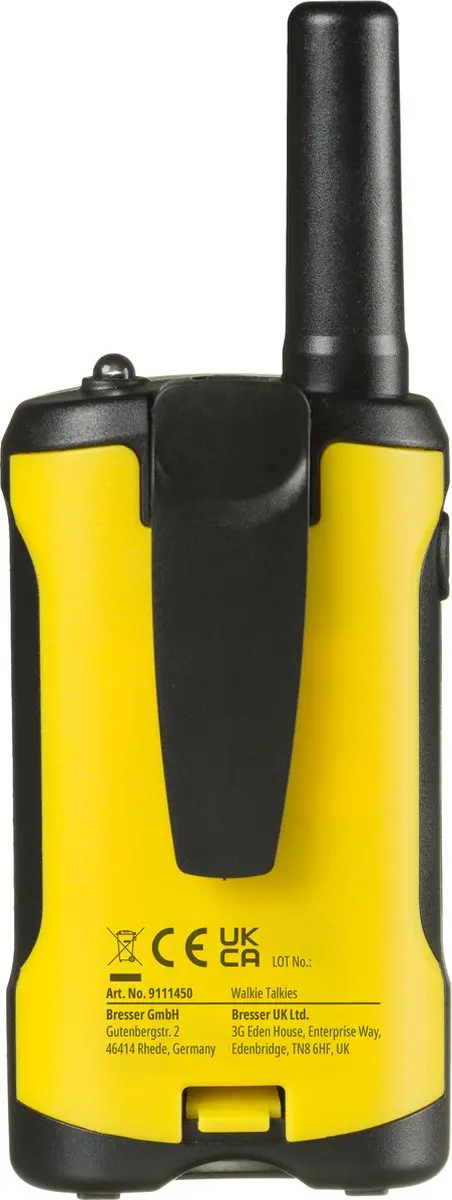 National Geographic Walkie Talkies 9111450 - 2 Stuks - Geel