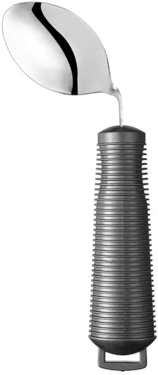Vitility Lepel Buigbaar - Zilver/Zwart