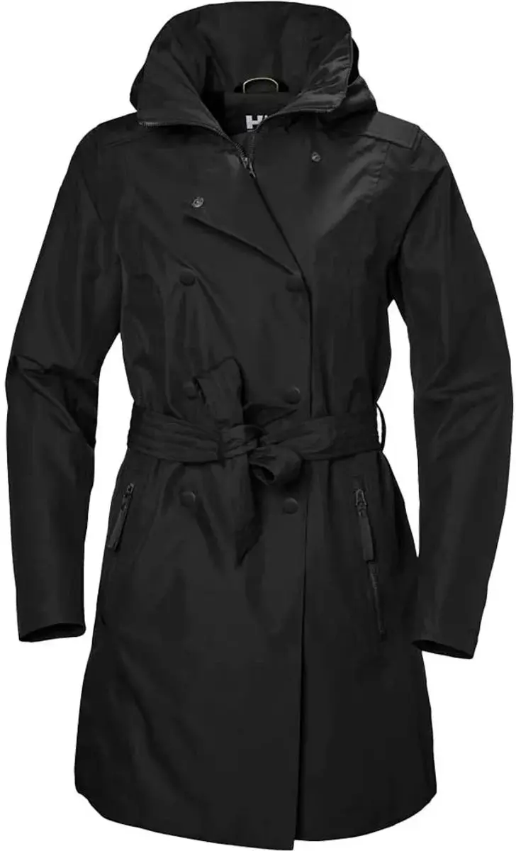 Helly Hansen Welsey II Trenchcoat - L - Zwart - afbeelding 6 van 6