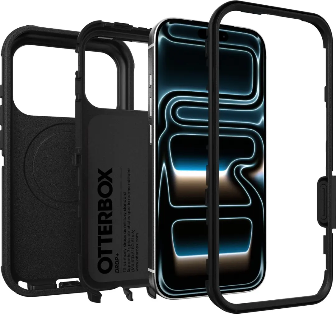 OtterBox Defender Pro MagSafe iPhone 17 Pro - 77-98382 - Zwart