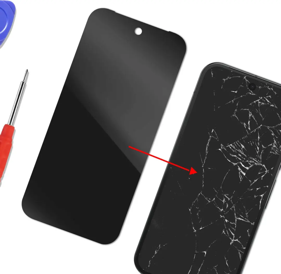 Google LTPO OLED Touchscreen Pixel 10 Pro - Zwart