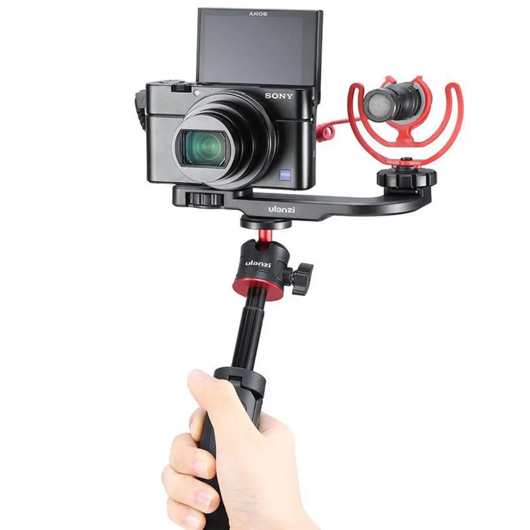 Ulanzi MT-08 Vlog-Statief - 3kg - Rood/Zwart