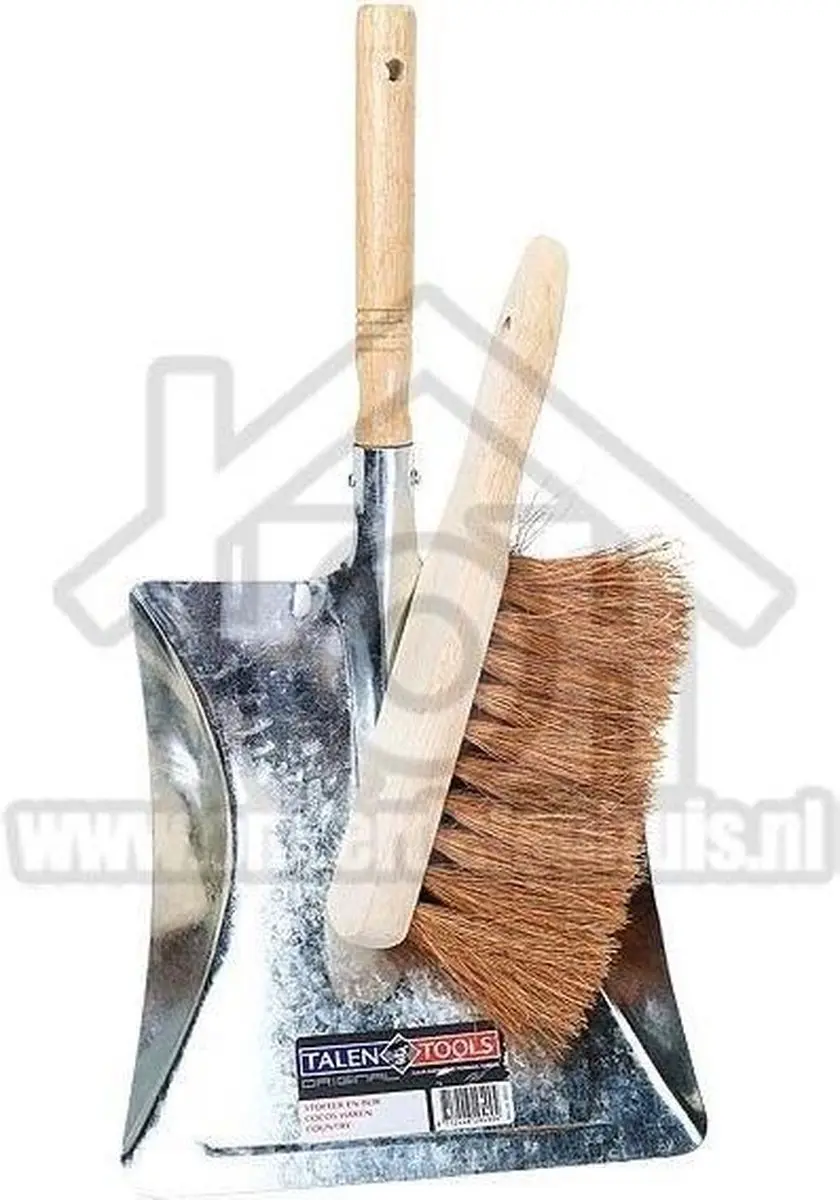 Talen Tools Country Stoffer en Blik 220x230mm - Cocosharen