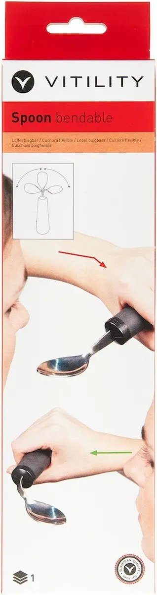 Vitility Lepel Buigbaar ADL Hulpmiddel - Zwart - MPN 7175170