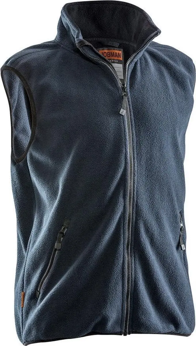 Jobman 7501 Fleece Vest - Navy M