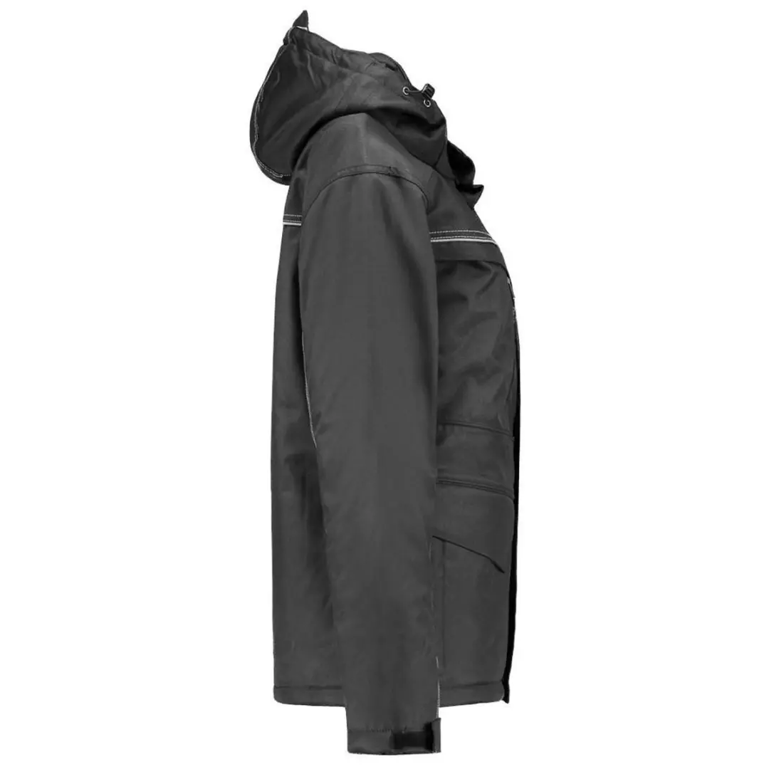 Tricorp Midi Parka Canvas 402007 - Maat M - Donkergrijs
