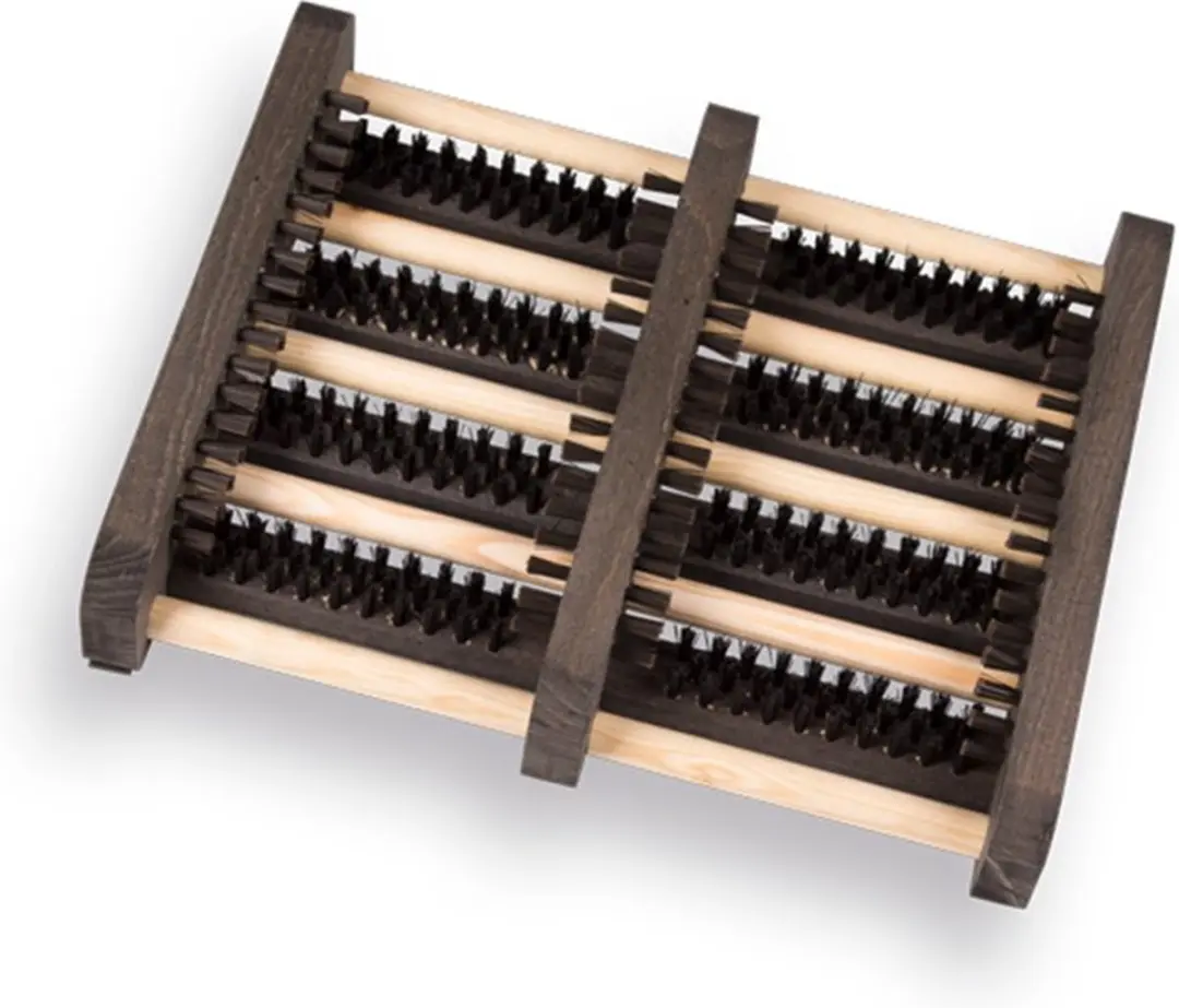 Talen Tools Voetenveger Dubbel 21.288.35 - Zwart