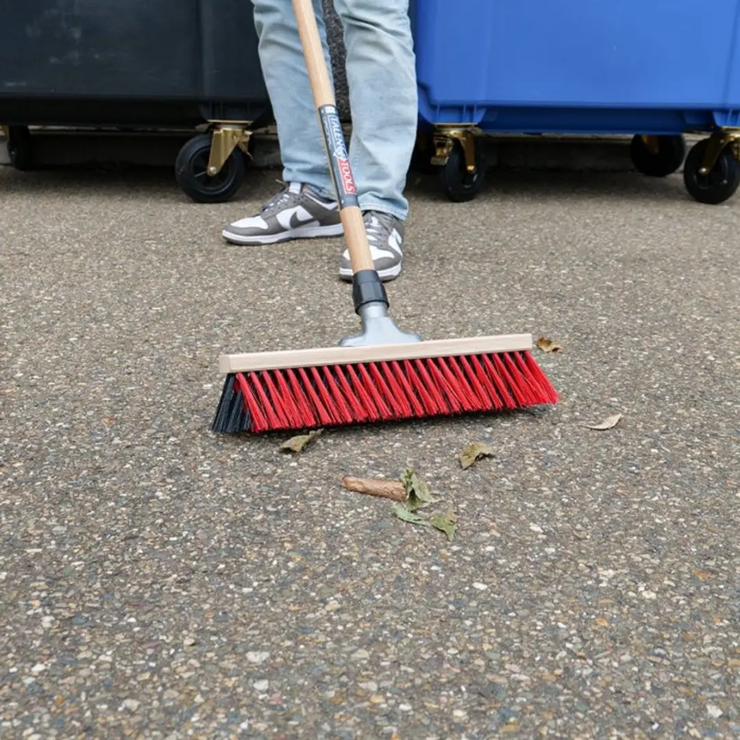 Talen Tools X-bezem Buiten 40cm - Rood/Zwart
