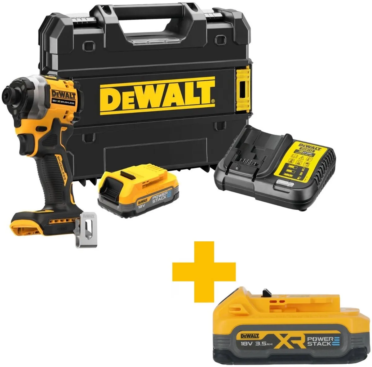 DeWalt DCF850E1T Slagschroevendraaier 205Nm 18V XR