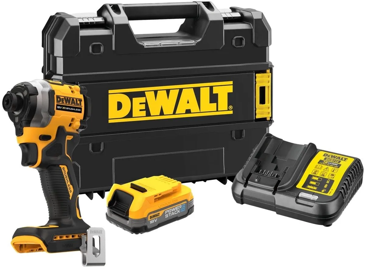 DeWalt DCF850E1T Slagschroevendraaier 205Nm 18V XR - 1 Stuks