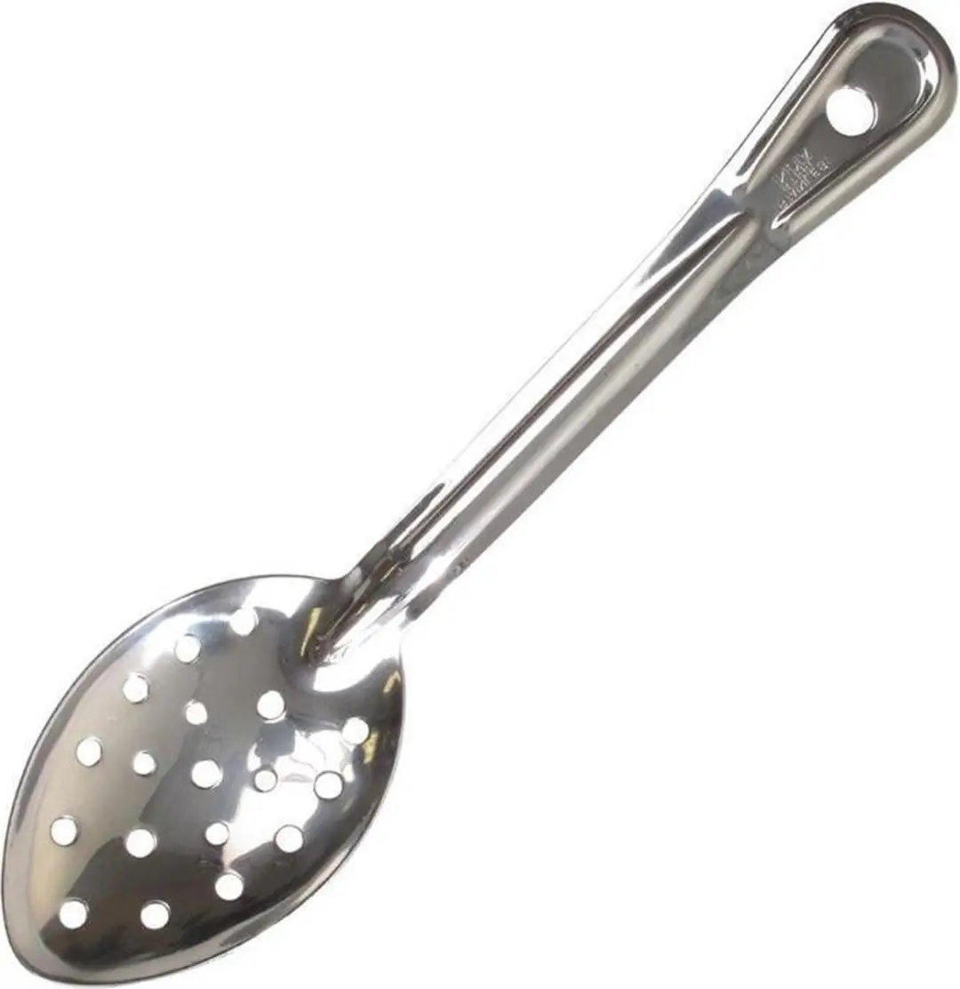 Vogue J631 Geperforeerde RVS Serveerlepel 28cm