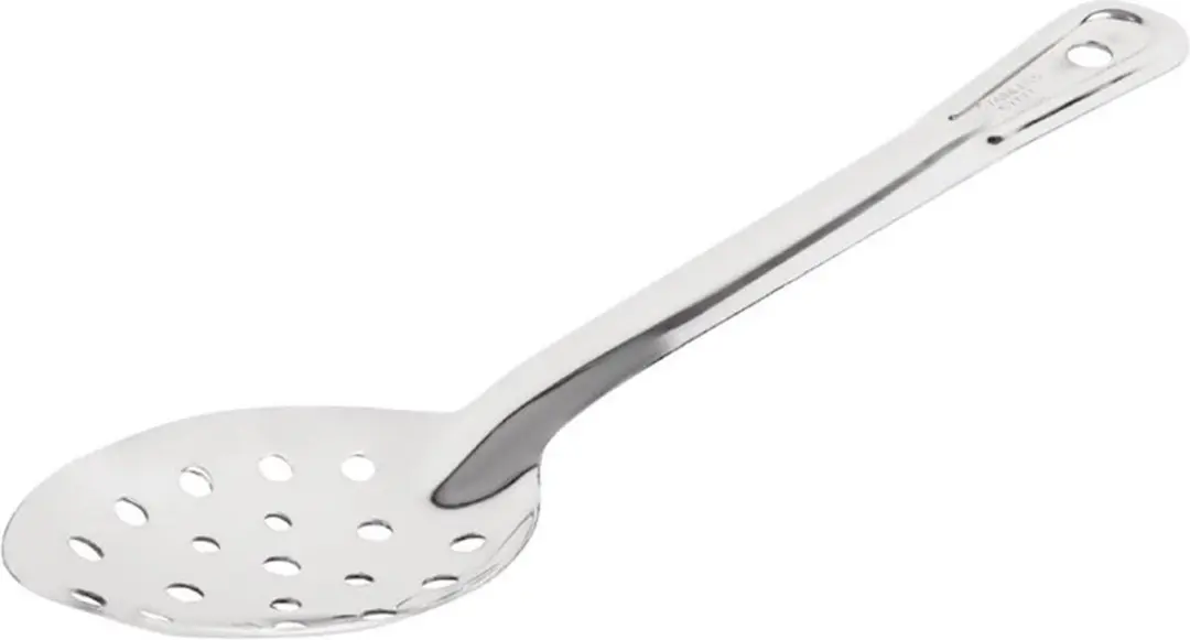 Vogue geperforeerde RVS serveerlepel 28cm