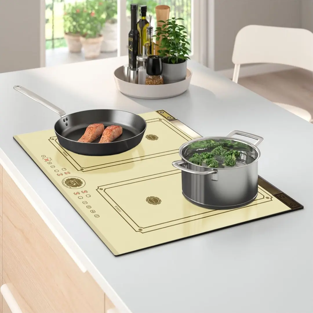 Kaiser KCT 6745 ElfAD Inductiekookplaat 60cm - Beige/Goud
