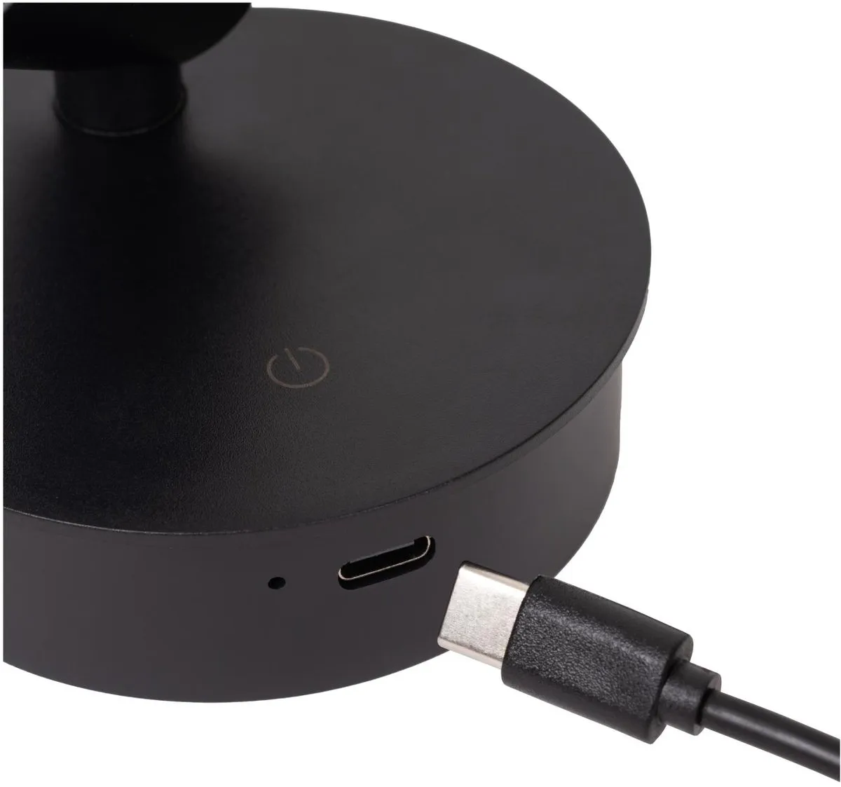 Lucide TONI Oplaadbare Wandspot - LED 2700K/4000K - Ø8,1cm - Zwart