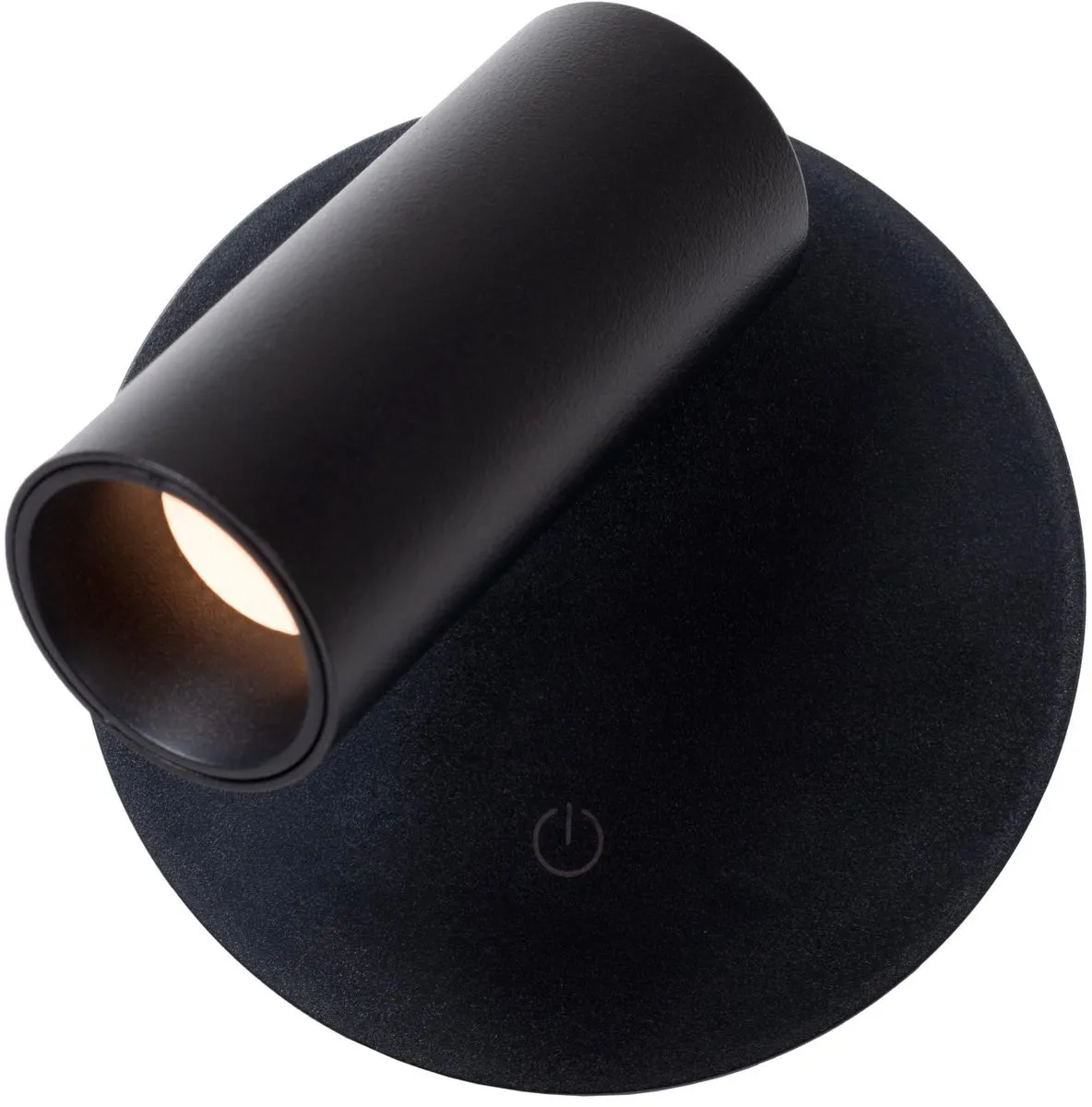 Lucide TONI Oplaadbare Wandspot - LED 2700K/4000K - Ø8,1cm - Zwart