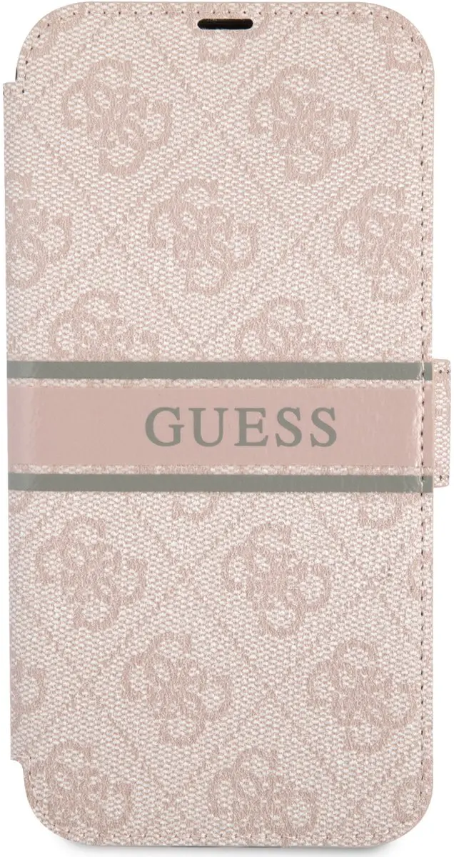 GUESS iPhone 13 Pro Hoesje 7663 - Roze - 3 Pasjes