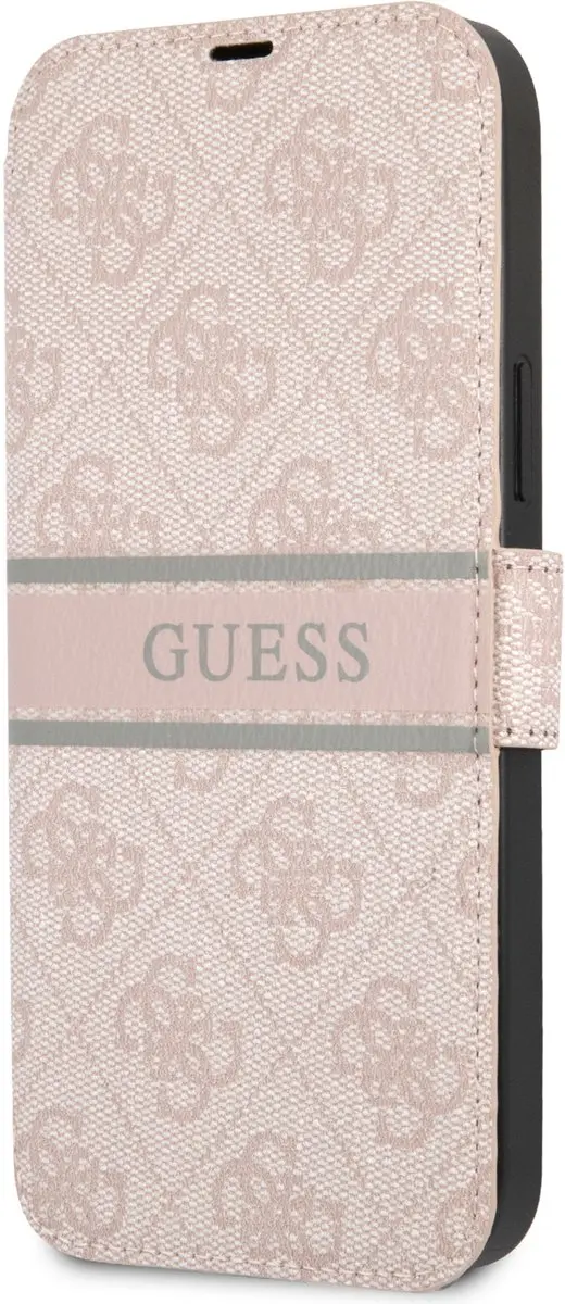 GUESS iPhone 13 Pro Hoesje 7663 - Roze - 3 Pasjes