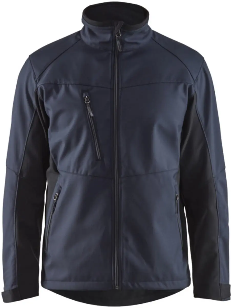 Blåkläder 495025168699L Softshell Jack - Donker marineblauw/Zwart
