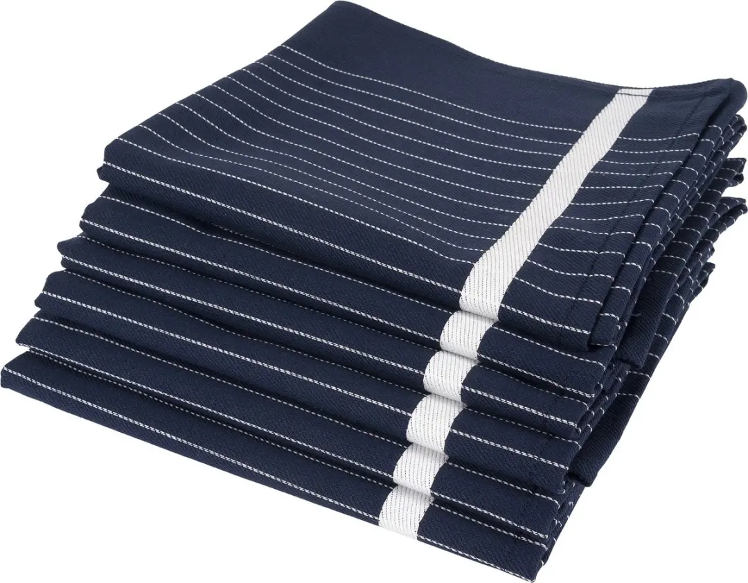 Twentse Damast Theedoeken Set 6 Stuks 60x65cm