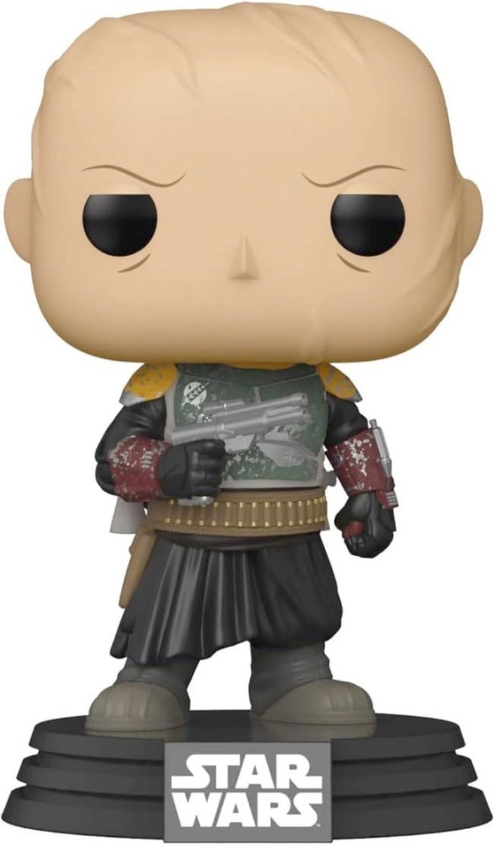 Funko Star Wars - Mandalorian POP! Boba Fett Without Helmet Exclusive 9 cm Verzamelfiguur - Multicolours