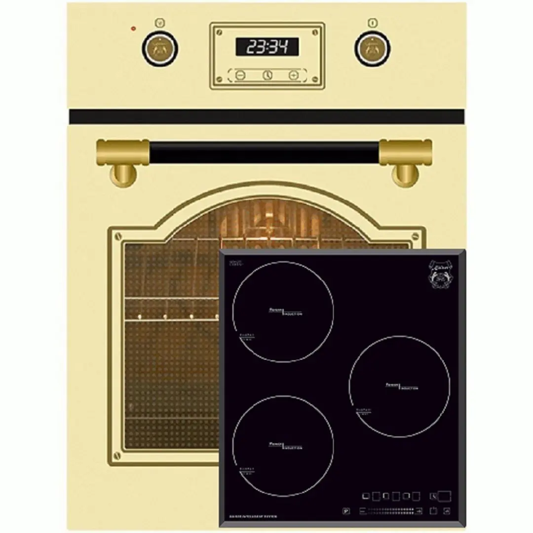 Kaiser EH 4796 ElfAD+KCT 4746 F Inbouwoven Inductiekookplaat 45cm