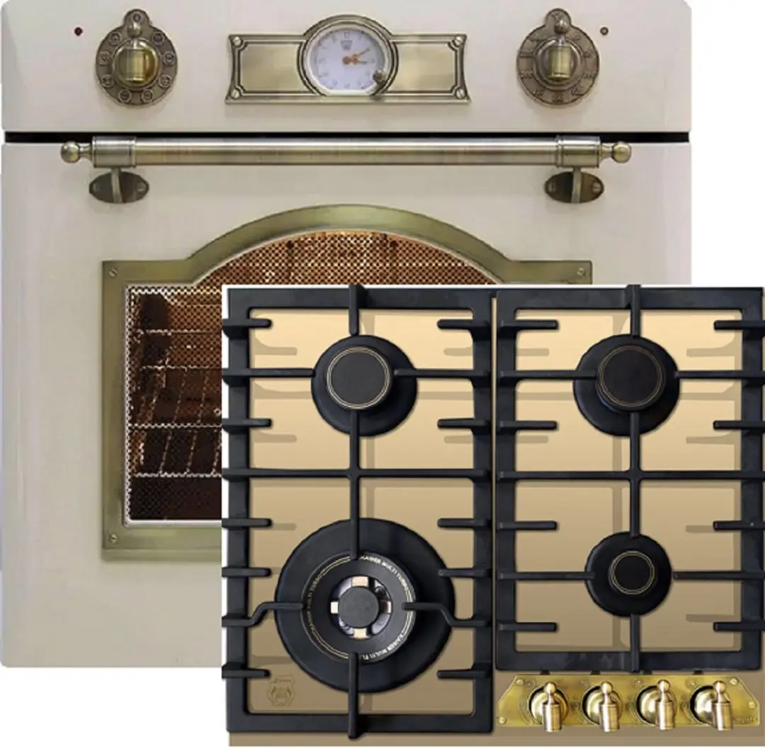 Kaiser EG 6345 ElfEm Retro Gasfornuis 60cm