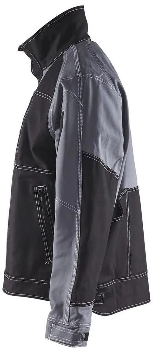 Blåkläder 4040-1370 Jack Ongevoerd Grijs/Zwart - XXL