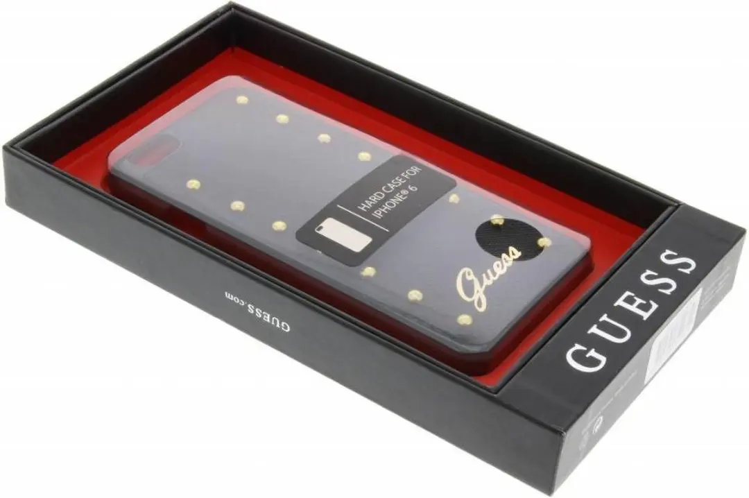 Guess iPhone 6/6s Hardcase - Zwart