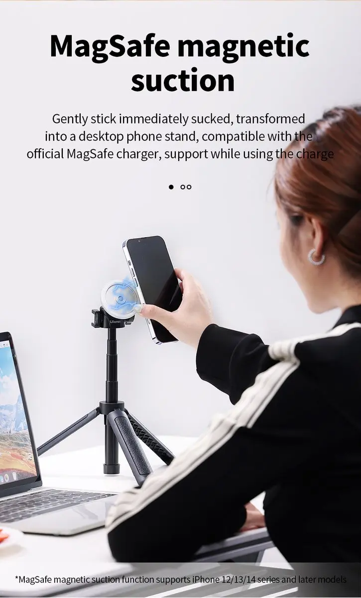 Ulanzi MK-01 MagSafe Continuity Camera Mount - Grijs