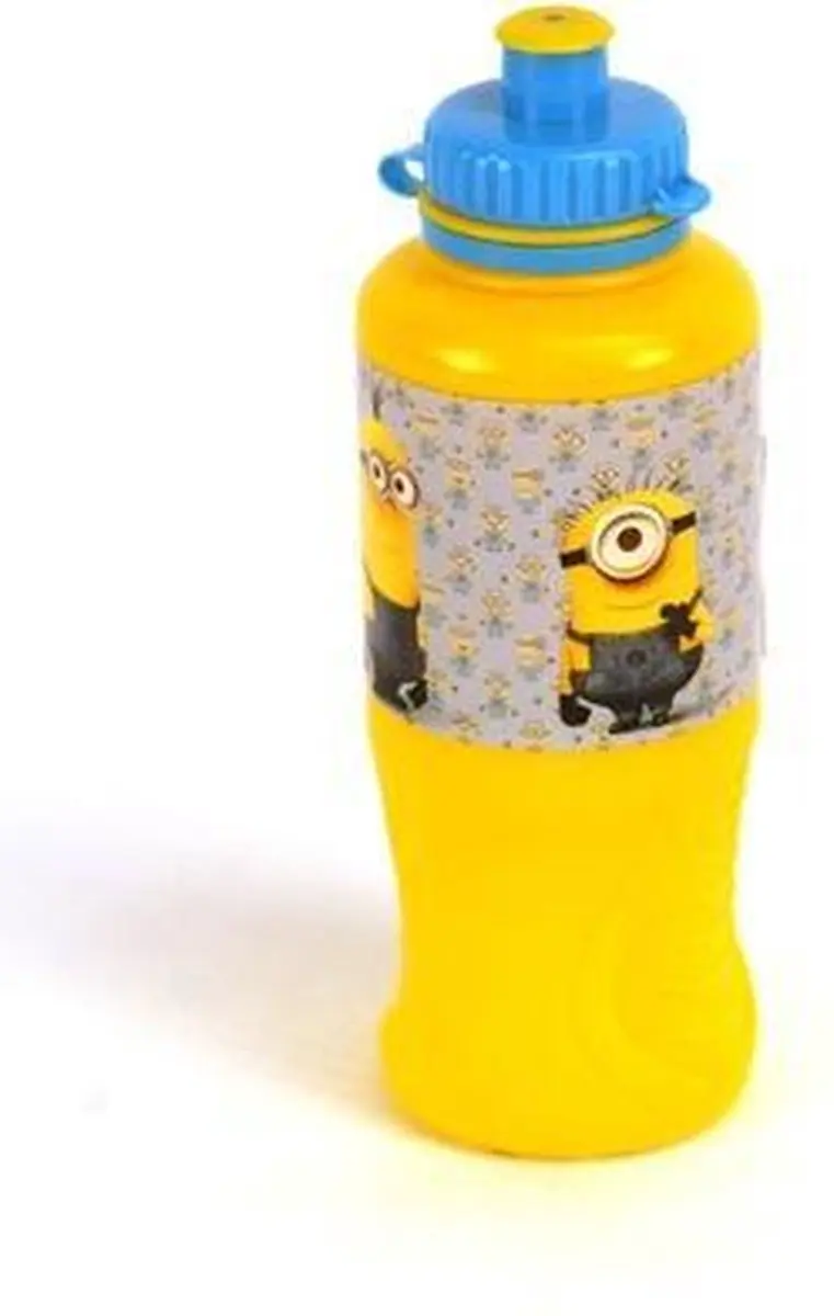 Minions Drinkfles 300ml - Blauw