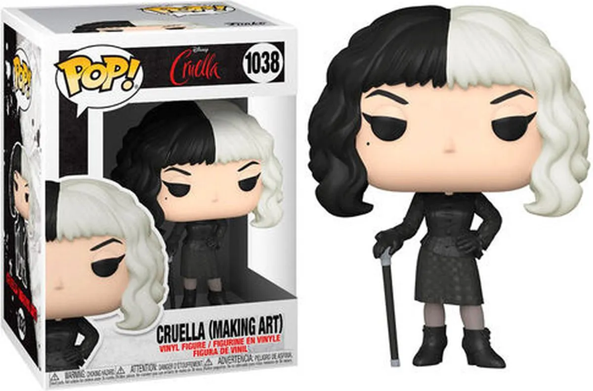 Funko Cruella Pop! Vinyl Figure 9cm - Disney - Multicolours