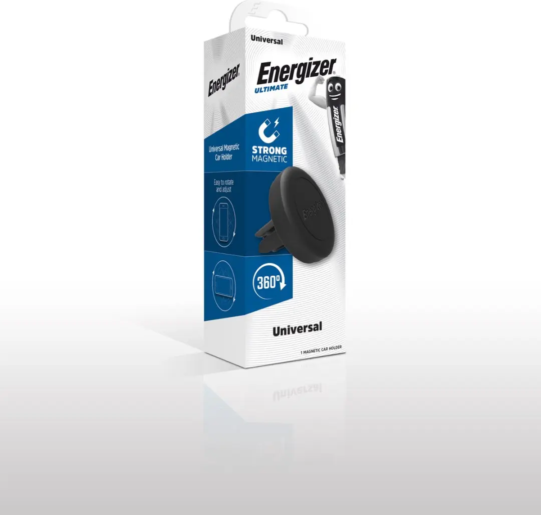 Energizer Magnetische Telefoonhouder Auto CKM - Zwart