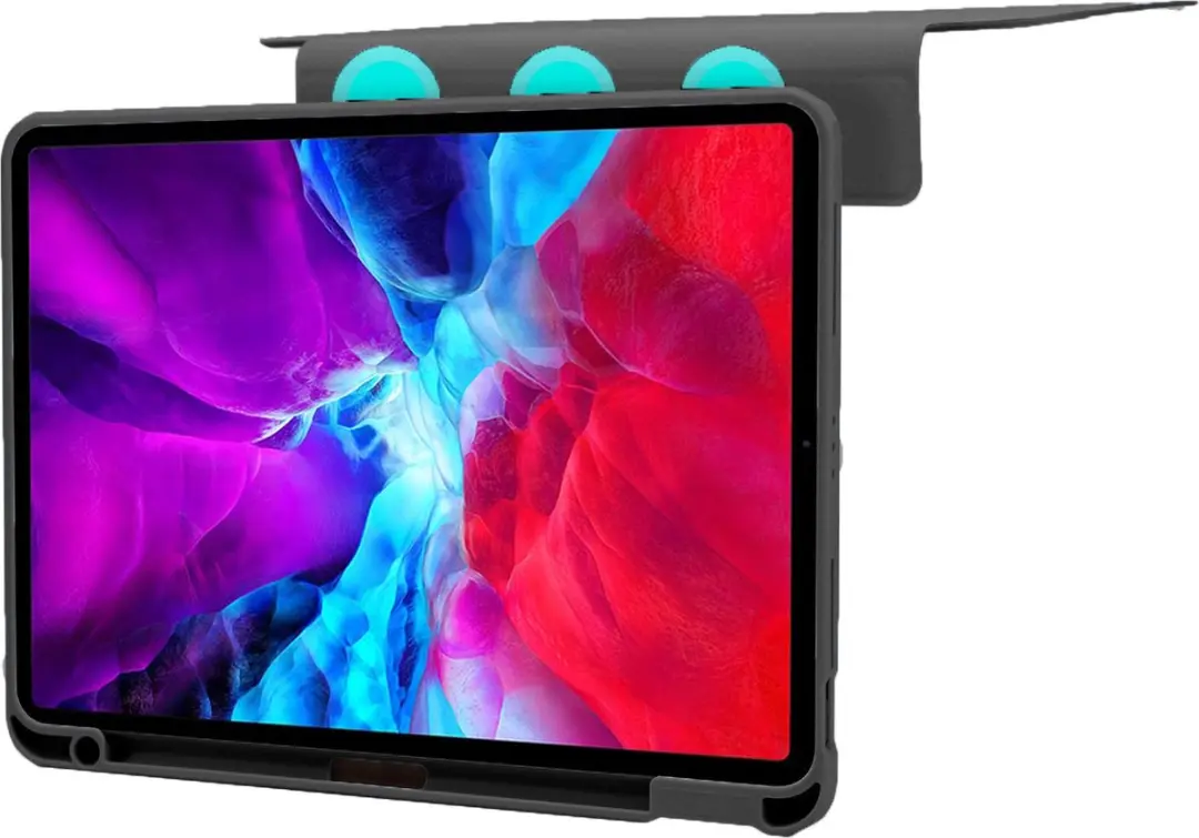 WiWu 2-in-1 Magnetische Cover iPad 9/8/7 - Pencilhouder - Zwart