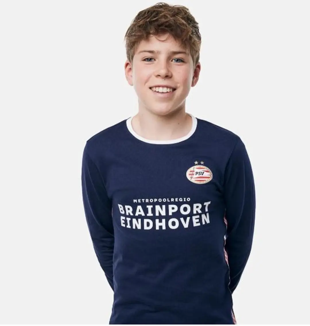 PSV Pyjama - Maat 92 - Blauw