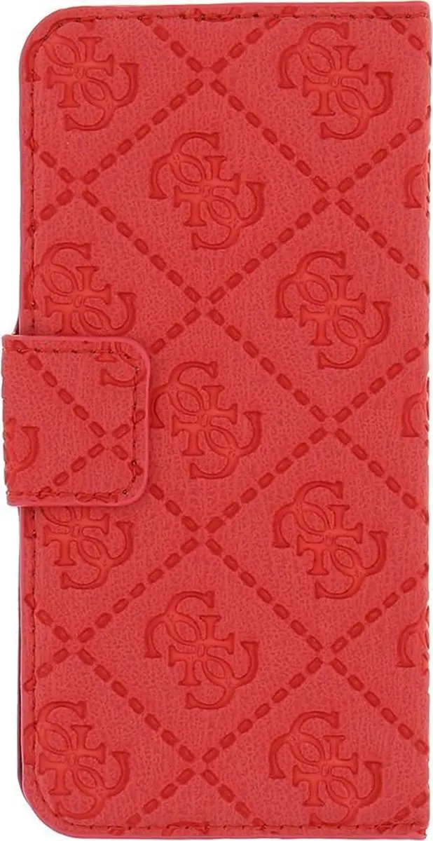 Guess Scarlett Universal Booktype Hoesje - Rood
