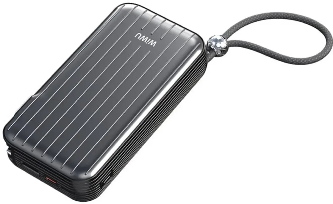 WiWu Powerbank 10000mAh 3-in-1 14485 - 22.5W - Zwart