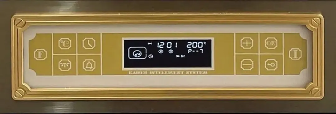 Kaiser EH 6726 ElfAD KCG 6335 ElfEm Inbouwoven met Gaskookplaat - 80L - Ivoor