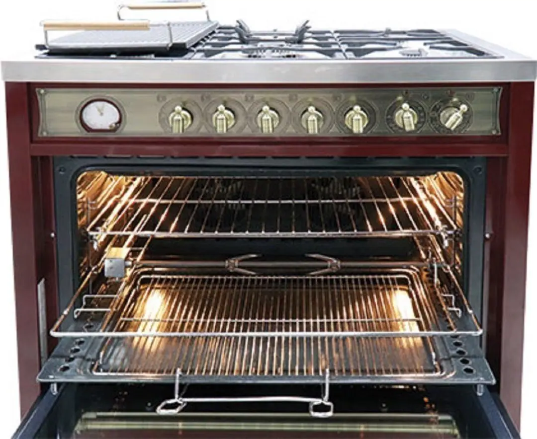 Kaiser HGE 93555 RotEm Vrijstaand Gasfornuis 90cm - 5 Kookzones