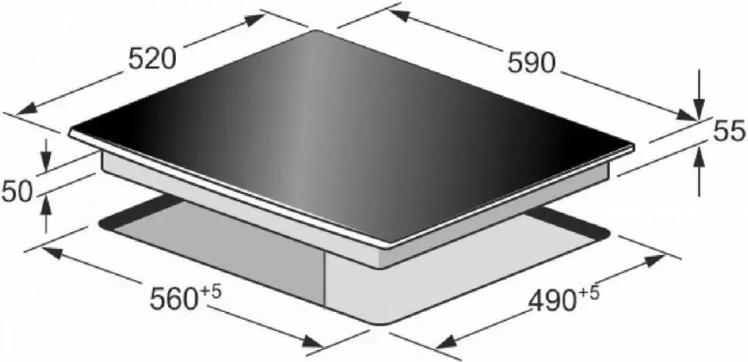 Kaiser KCT 6705 I Inductiekookplaat 60cm - 4 Zones