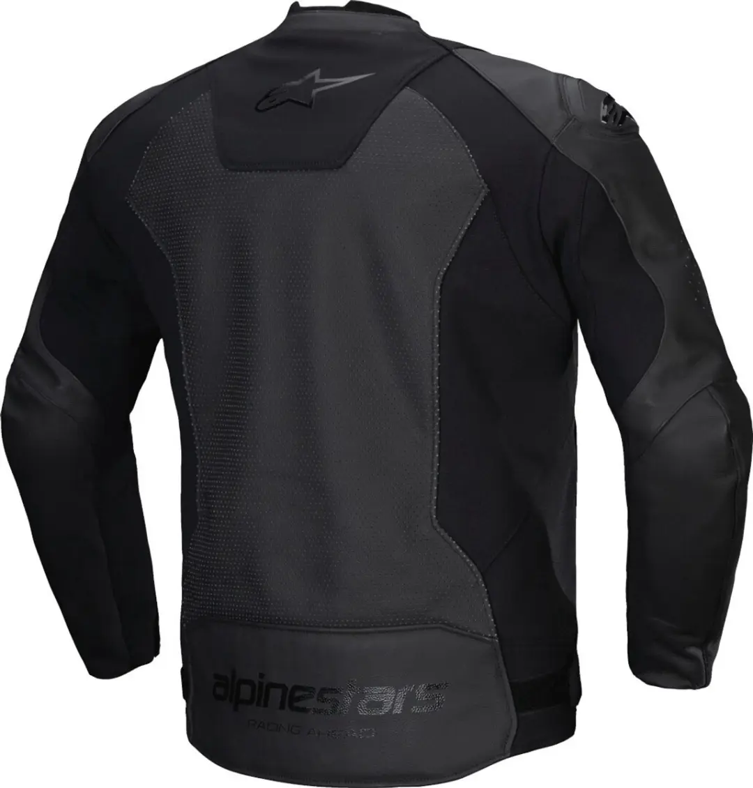 Alpinestars Faster V3 Airflow Leder/Textiel Motorjas - Zwart - Maat 58