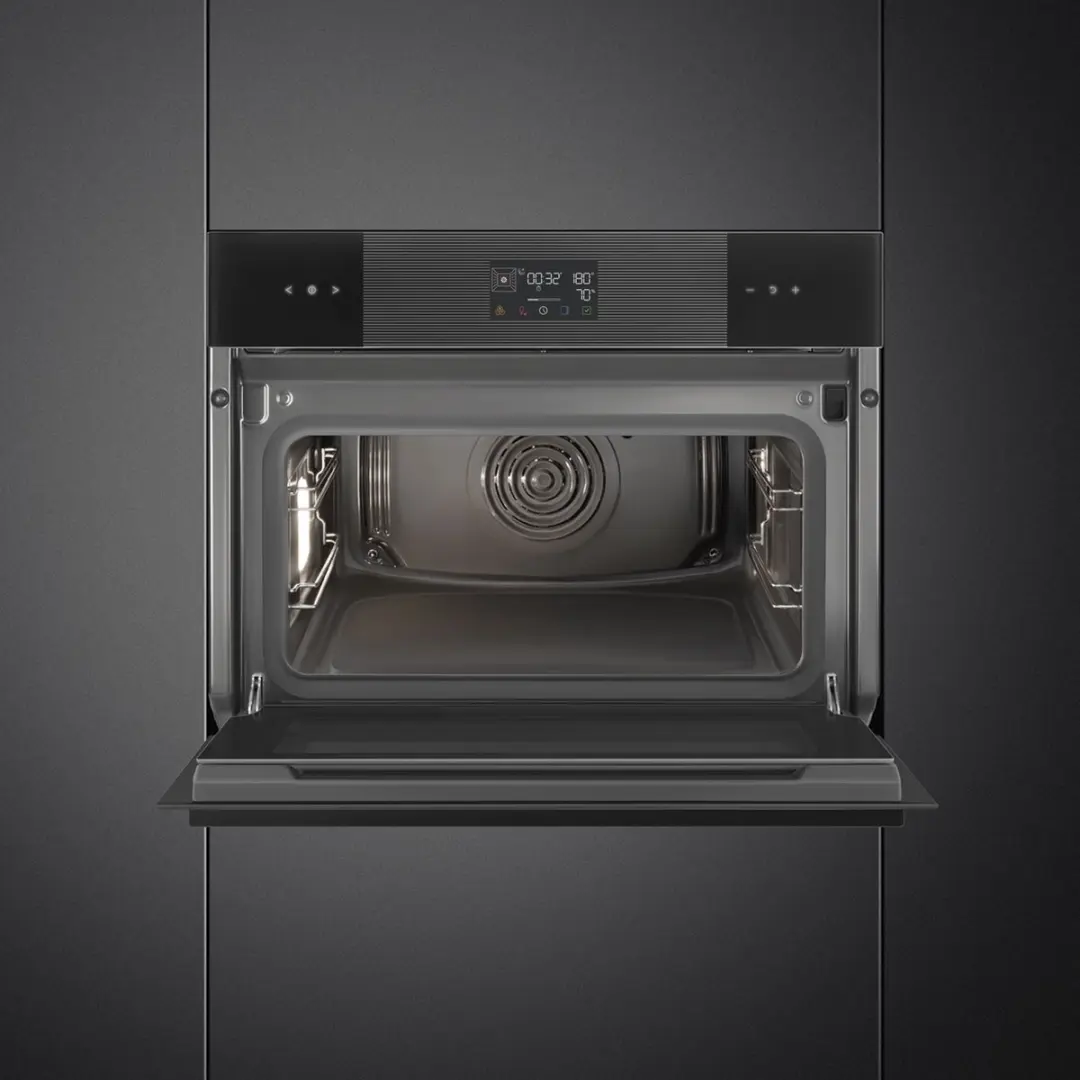 Smeg Linea SO4102S3B3 Oven 41L - 3000W - Zwart