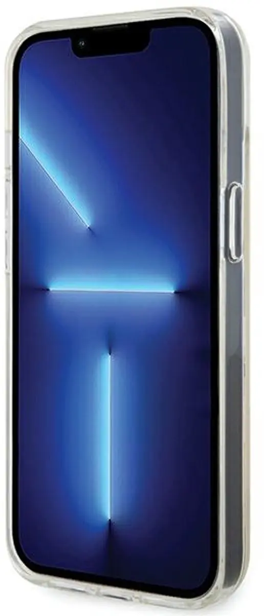 GUESS Faceted Mirror Disco Hoesje iPhone 12 - Meerkleurig