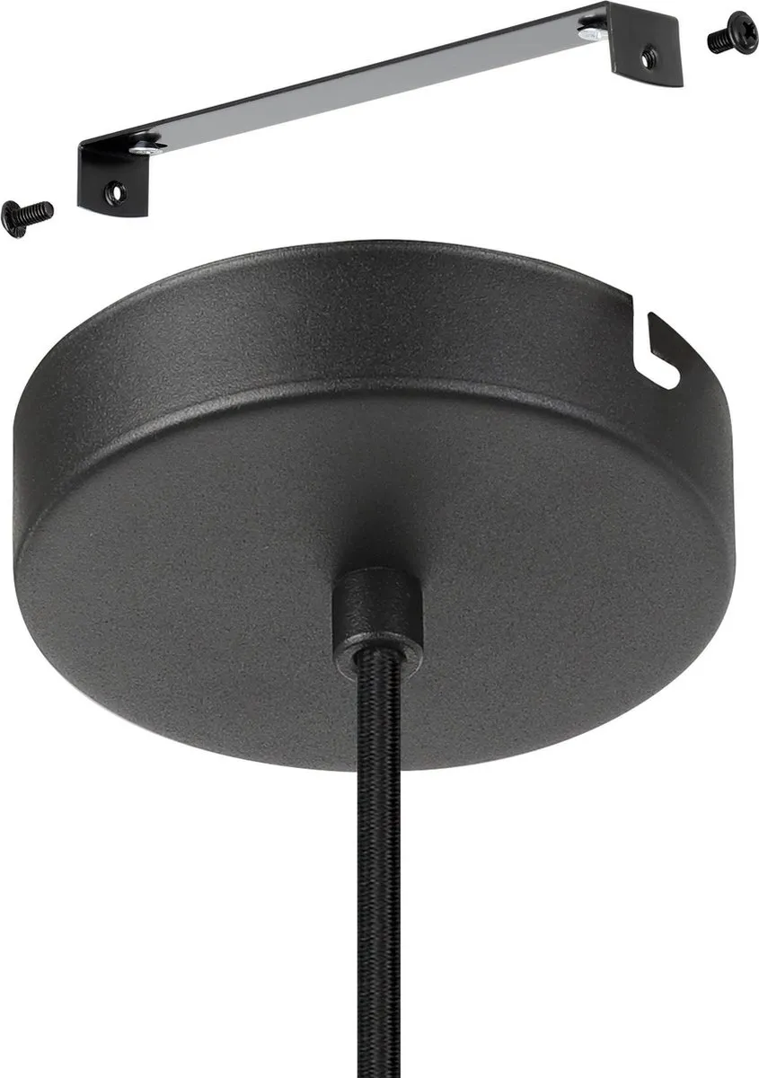 Eglo Calari Hanglamp E27 - 1 Lichtpunt - Zwart