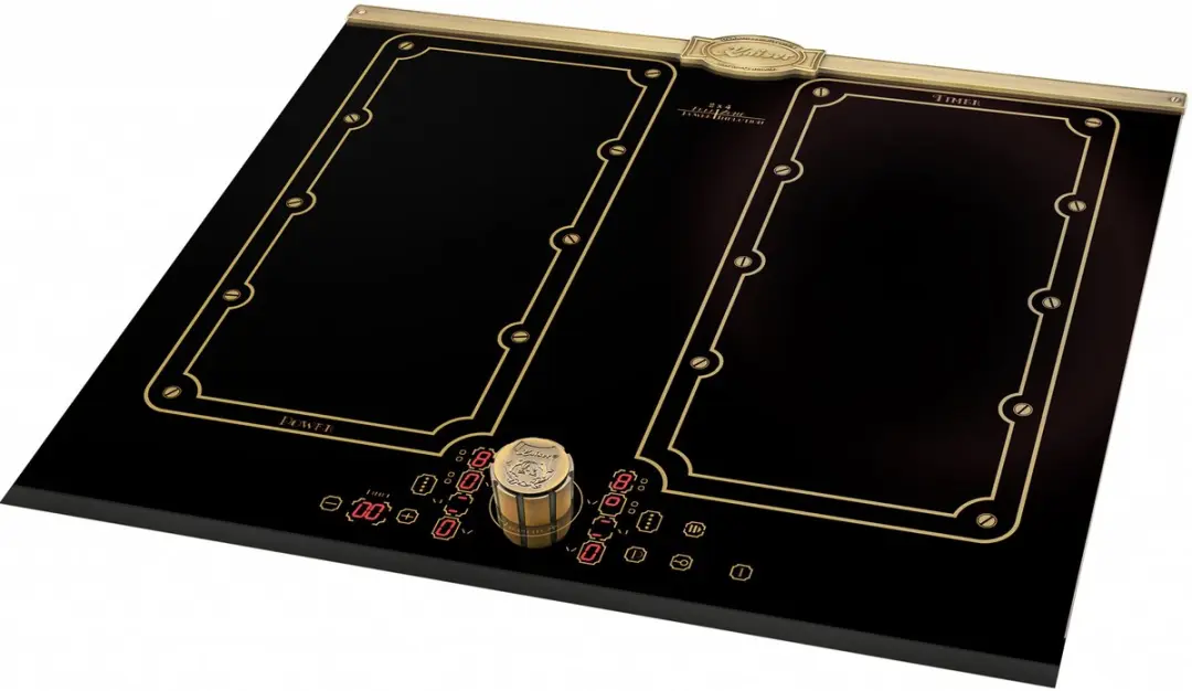 Kaiser KCT 6192 FI Em Inductiekookplaat 60cm - 8 Zones - Zwart/Goud